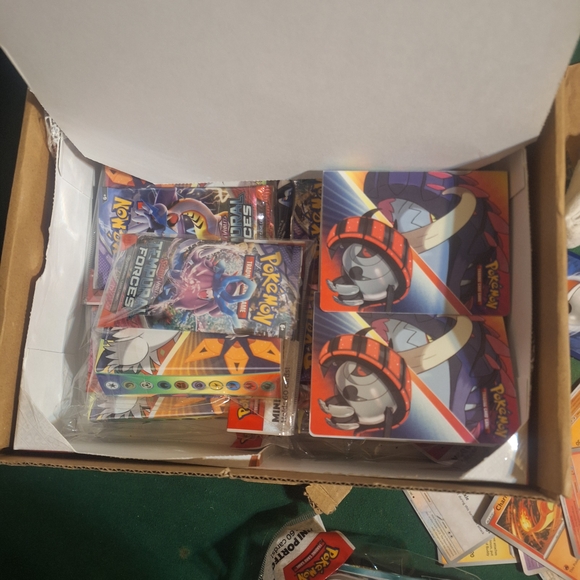 Pokemon Other - Pokemon Trading Card Set - Vibrant Blue, Red, and Yellow